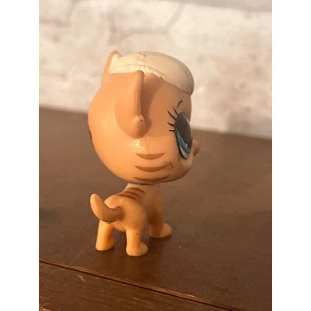 Littlest Pet Shop LPS #3877 Meow Meow Milkone Peach Kitty‎ Cat